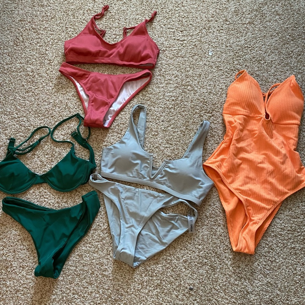 Shein size Small bathing suits.